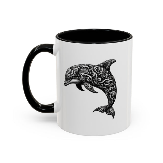 Dolphin Mug, Ocean Gift, Boating Gift, Coastal Living, Sea Gift, Coastal gift, Coastal Decor, Nautical Mug, Nautical Gift, Sailing gift