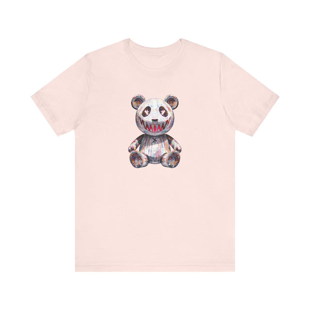 Japanese street Art Panda tshirt, gritty cool Panda Tee