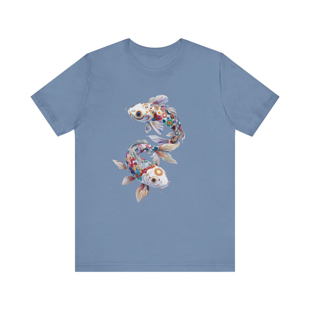 Japanese Pop Art Koi, Rainbow colorful Koi