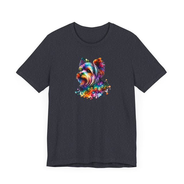 Rainbow Yorkshire Terrier T-shirt,Pride Shirt,Dog Lover Top,Rainbow Animals,LGBTQ+ Tee, Yorkie owner, Yorkshire Terrier gift