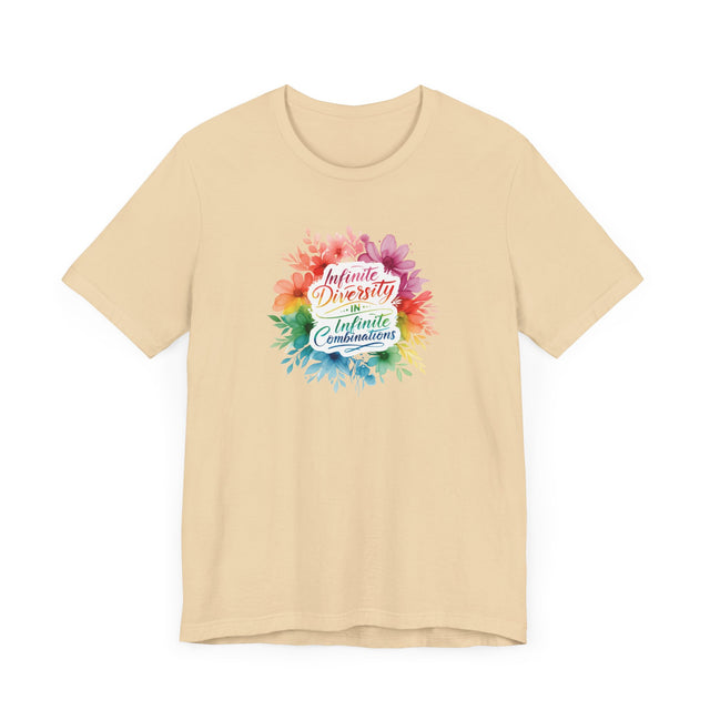 Infinite Diversity In Infinite Combinations T-shirt, Sci-fi Fan Shirt
