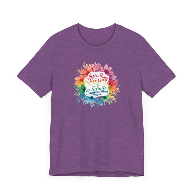 Infinite Diversity In Infinite Combinations T-shirt, Sci-fi Fan Shirt