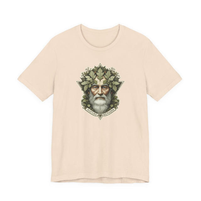 Green Man Shirt, Nature Remains T-shirt, Nature Lover, Walt Whitman Tee
