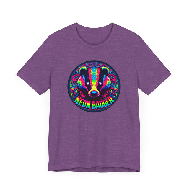 Neon Badger T-shirt, Badger Tee