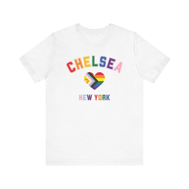 Chelsea NY Tshirt, New York Lover, Chelsea Gift, Gay New Yorker T-shirt, Cute T for her, Cool T for him, NYC Tshirt, Gay New York City Gift