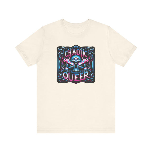 Chaotic Queer Shirt,Pride T-Shirt,Pride Parade T shirt, LGBTQ+ Tee,Nonbinary,Gay,Lesbian,Bisexual,Trans,BGLT,LBGT,Radical Fairies,Queer Goth