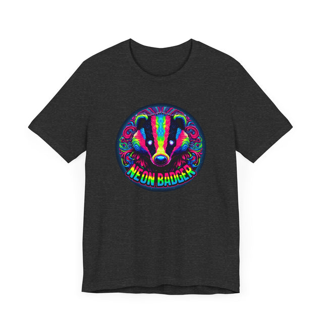 Neon Badger T-shirt, Badger Tee