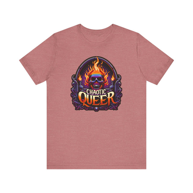 Chaotic Queer Shirt,Pride T-Shirt,Pride Parade T shirt, LGBTQ+ Tee,Nonbinary,Gay,Lesbian,Bisexual,Trans,BGLT,LBGT,Radical Fairies,Queer Goth