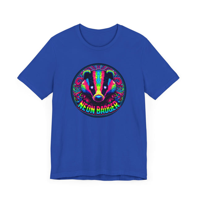 Neon Badger T-shirt, Badger Tee