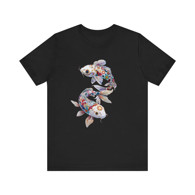 Japanese Pop Art Koi, Rainbow colorful Koi