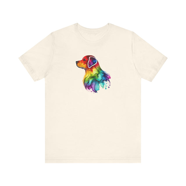 Rainbow Labrador Retriever Head T-shirt,Pride Shirt,Dog Lover Top,Rainbow Animals,LGBTQ+ Tee, Lab Owner