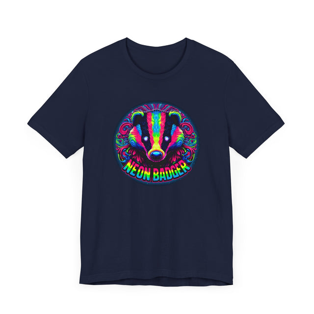 Neon Badger T-shirt, Badger Tee