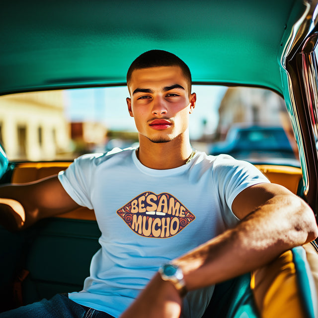 Bésame Mucho "Kiss Me A Lot" T-shirt, Spanish Lover Shirt