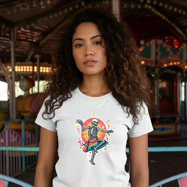 Dancing Skeleton T-shirt, Halloween Shirt