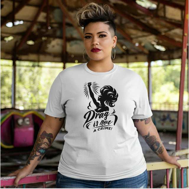 Drag is Not a Crime Shirt, Protect Drag, Support Drag Queens, Drag Activism, LGBTQIA+, Drag Race, Save Drag Shows, RPDR, Drag is art, Queer