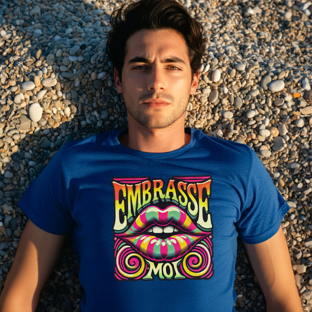 Embrasse-Moi "Kiss Me" T-shirt, French Lover Shirt