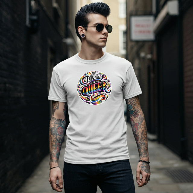 Pride Shirt, Future is Queer T-shirt, Pride Parade T shirt, LGBTQ+ Ally Tee, Nonbinary, Gay, Lesbian, Bisexual, Trans, BGLT, LBGT, Inclusive