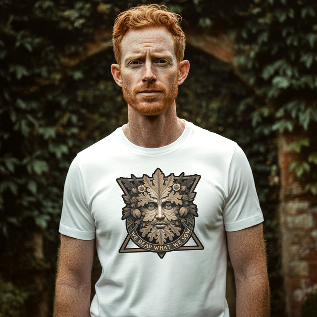 We Reap What We Sow Geometric Tee, Karma T-shirt, Gardening T-shirt