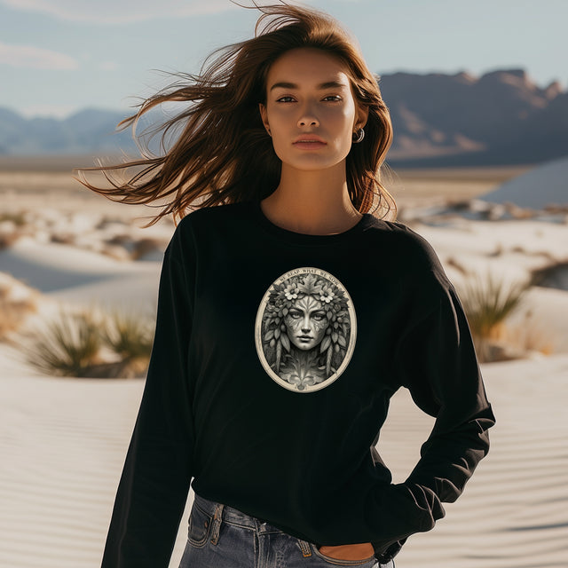 We Reap What We Sow Female Tee, Unisex Jersey Long Sleeve Tee