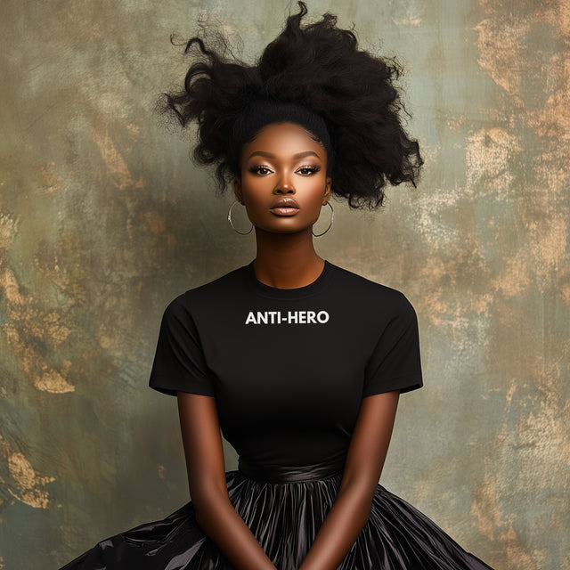 Anti-Hero Tshirt, snarky tee, sarcastic tshirt