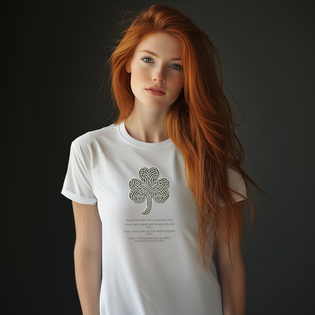 Irish Blessing Tshirt, St Patrick's Tshirt, St Patrick's Gift