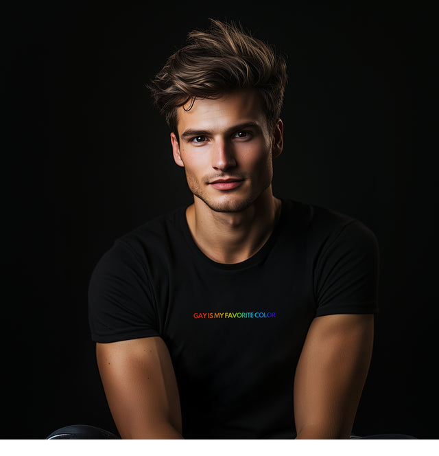 Gay is my favorite color Tshirt, Funny Gay Tee, Pride Tshirt