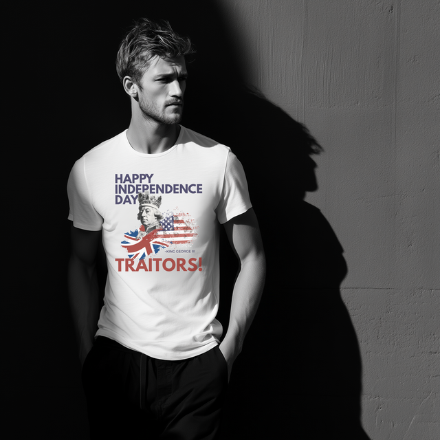 Happy Independence Day Traitors!, Funny Tshirt, July 4th T-shirt