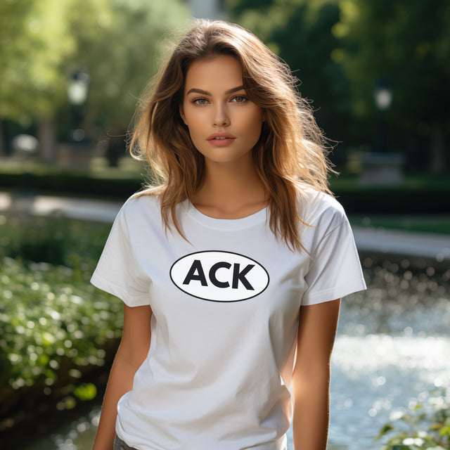 ACK tshirt, Nantucket airport shirt, Nantucket Shirt