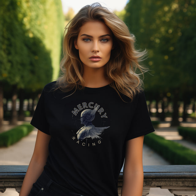 Mercury Racing, Mercury Racing Tshirt, Cool Graphic Tshirt, Roman God Mercury Tee