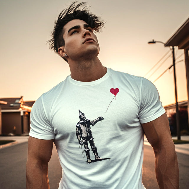 If I Only Had A Heart t-shirt, street art t-shirt