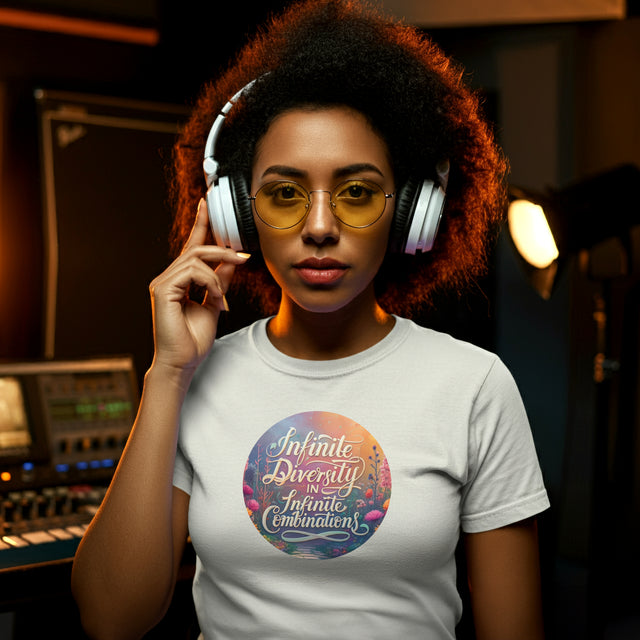 Infinite Diversity In Infinite Combinations T-shirt, Sci-fi Fan Shirt