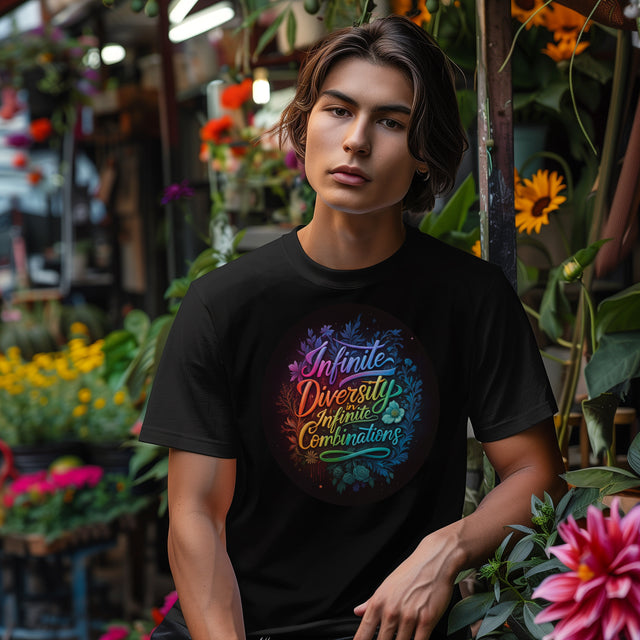 Infinite Diversity In Infinite Combinations T-shirt, Sci-fi Fan Shirt