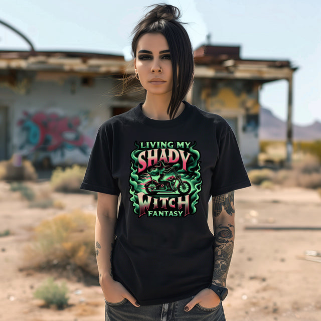 Living My Shady Witch Fantasy, Halloween Shirt