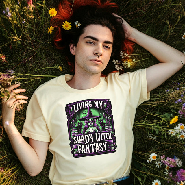 Living My Shady Witch Fantasy, Halloween Shirt