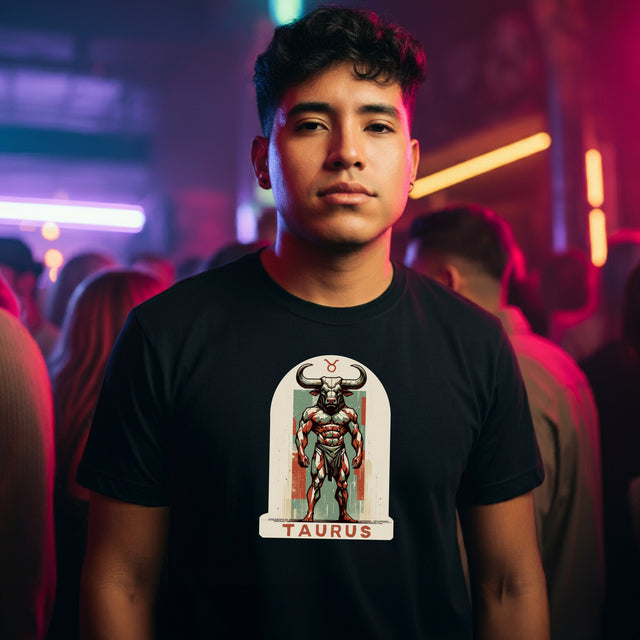 Minotaur Taurus Zodiac shirt, Celestial Astrology