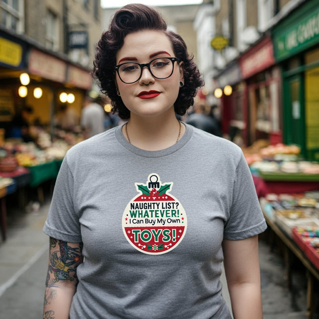 Naughty List Ornament T-shirt, Christmas Shirt