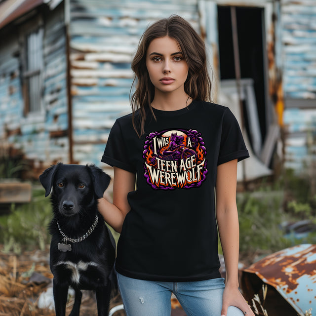 I Was A Teenage Werewolf T-shirt, Halloween Shirt