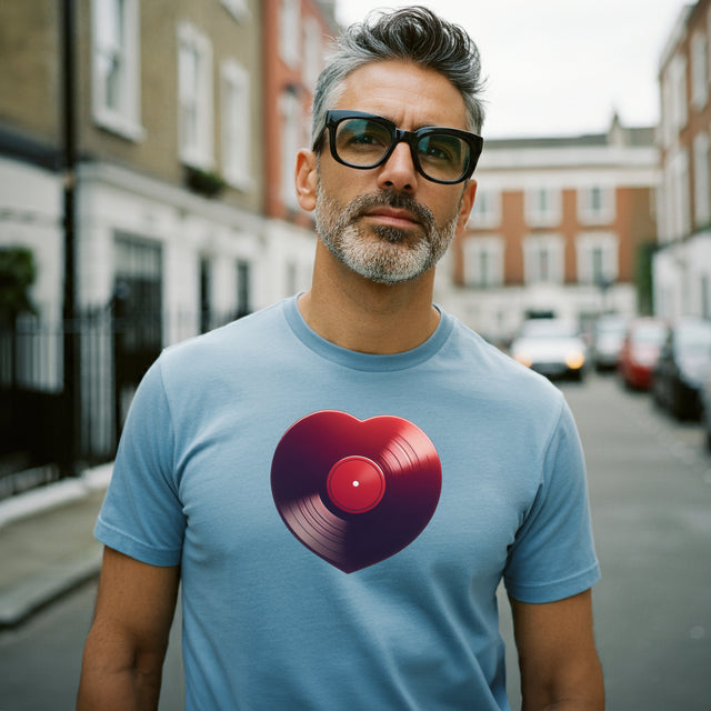 I Love Vinyl T-shirt, Record Collector Shirt